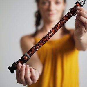 Lupine Pet Dog Collar - 9"-14" long, 3/4" width